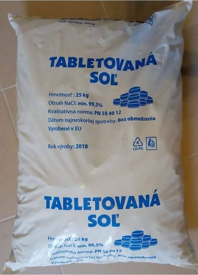 tabletovana sol